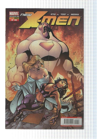 comic: New X-Men año 2 num 026 (2007)- Nimrod parte 4 de 4