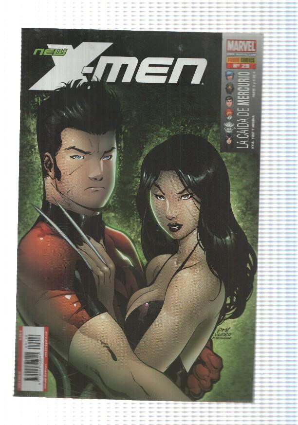 comic: New X-Men año 3 num 029 (2008)- La caida de Mercurio parte 3