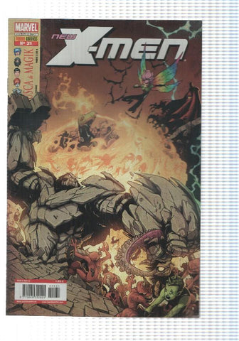 comic: New X-Men año 2 num 031 (2008)- La busqueda de Magic parte 2 de 4