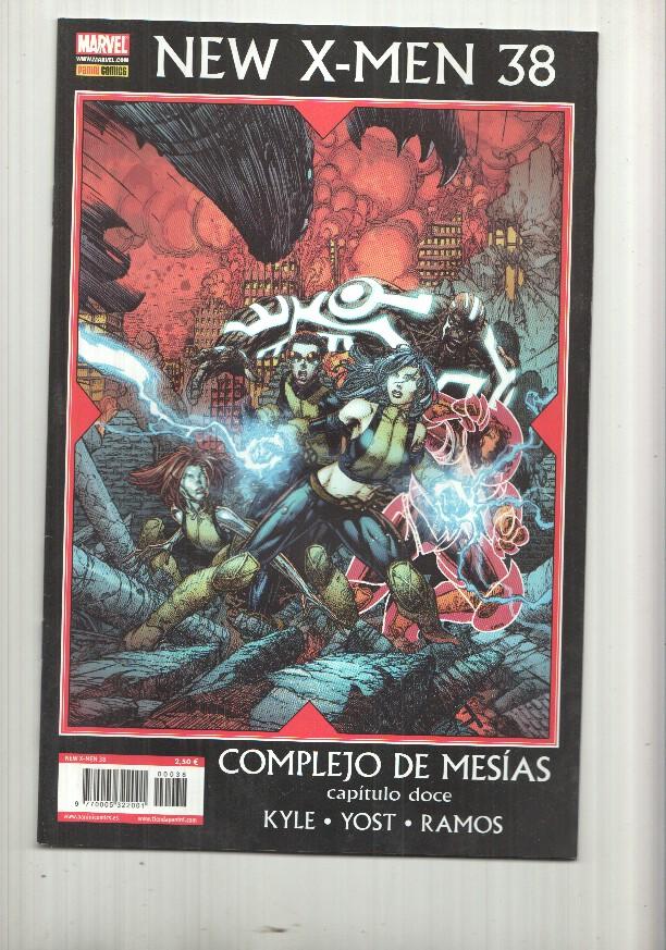 comic: New X-Men año 4 num 038 (2008)- Complejo de Mesias capitulo 12