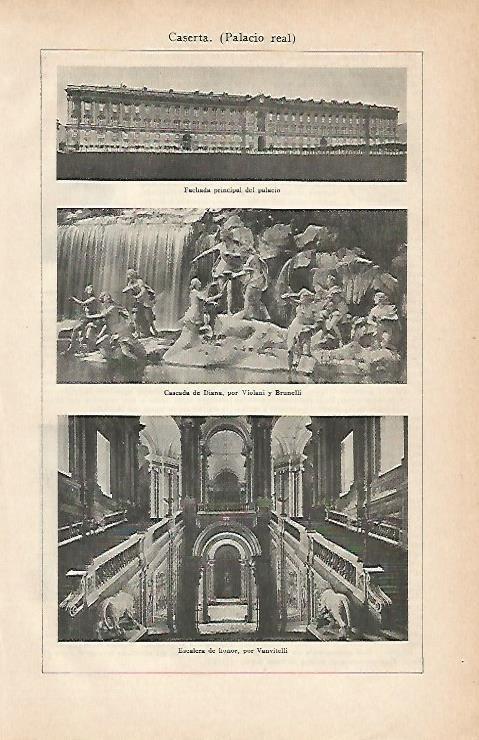 LAMINA ESPASA 3062: Palacio Real de Caserta Italia