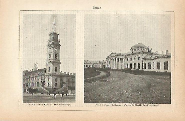 LAMINA ESPASA 3166: Duma o Consejo Municipal e Imperial de San Petersburgo