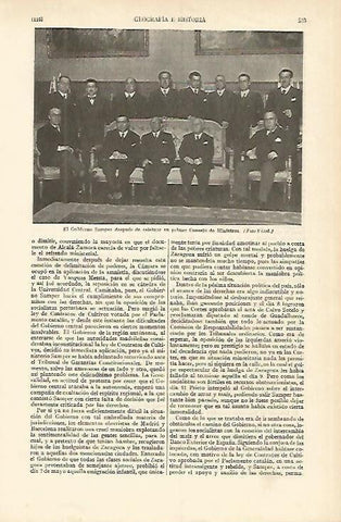 LAMINA DE ESPASA 337: Gobierno Samper