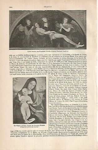 LAMINA ESPASA 3495: Pinturas de Francisco Francia