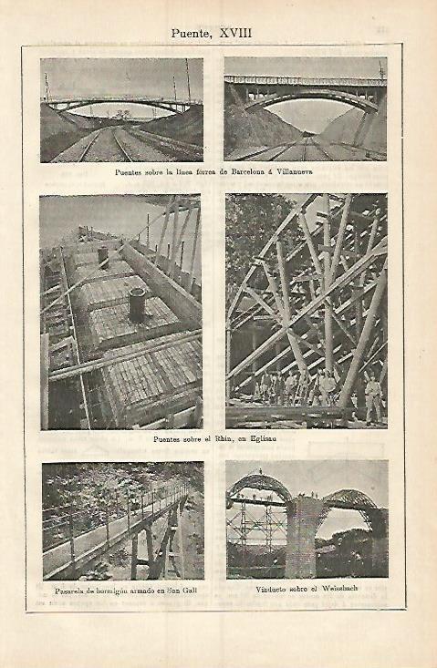 LAMINA ESPASA 3718: Ejemplos de puentes