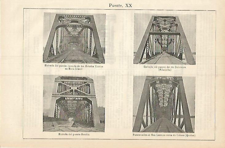 LAMINA ESPASA 3721: Entradas de puente en Canada Finlandi y Estados Unidos 