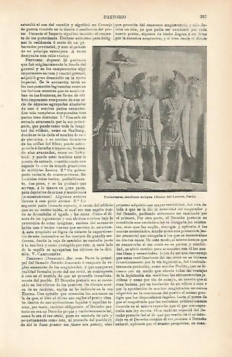 LAMINA ESPASA 3599: Pretorianos. Museo del Louvre Paris
