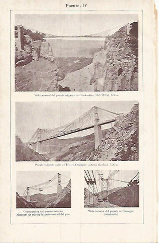 LAMINA ESPASA 3694: Puente de Constantina y de Cassagne