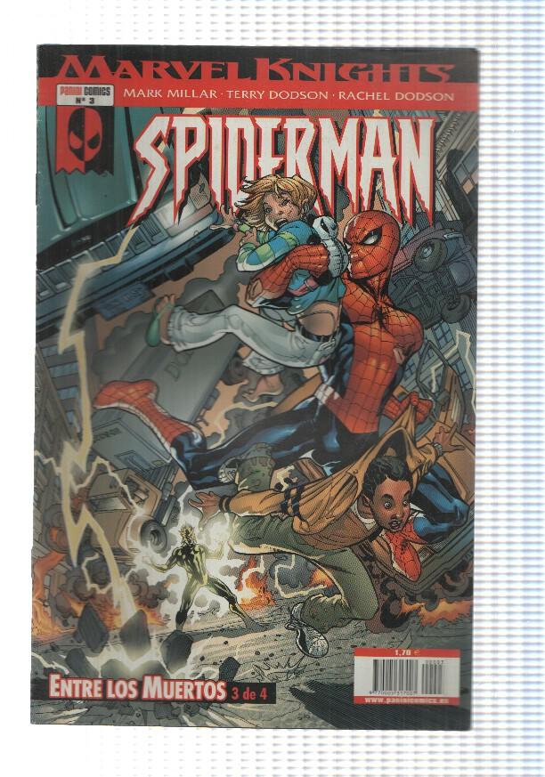 Comic: Marvel Knights Spiderman num 03 año 1 (2005) - Entre los muertos parte 3 de 4