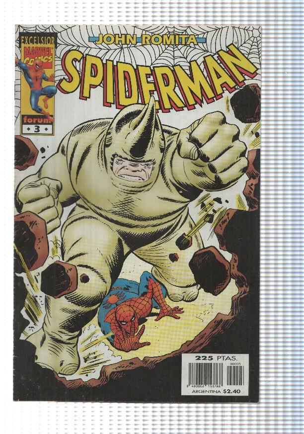 Comic: Spiderman de John Romita num 03 vol I - Los cuernos del Rino