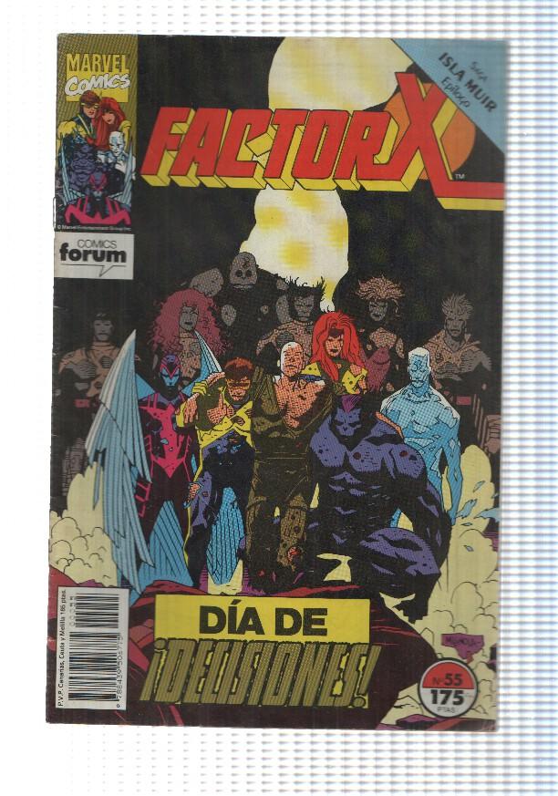 Comic, forum: Factor-X num 55. Saga Isla Muir Epilogo. Dia de decisiones