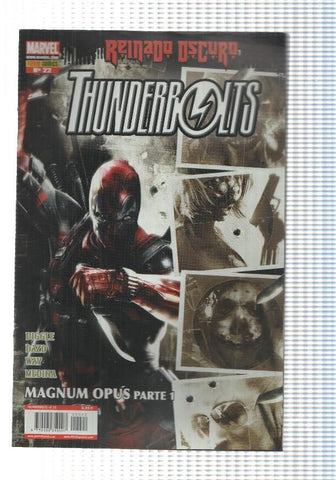 Comic, Panini: Thunderbolts año 2 num 22 (2009). Reinado Oscuro - Magnum Opus parte 1