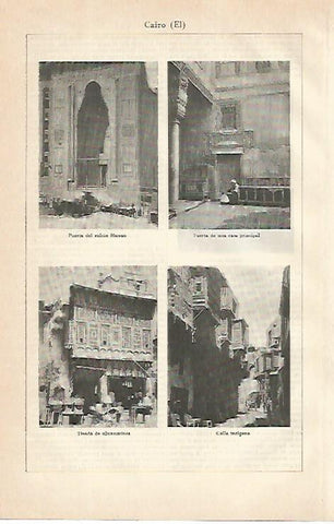 LAMINA De ESPASA 00147: el Cairo