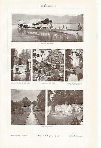 LAMINA De ESPASA 00131: Cachemira I