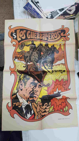 Poster desplegable: Los Guerrilleros. Supllement a Spirou num 1658 du 22-1-70