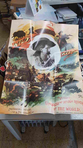 Poster desplegable: Buffalo Bill, Wild West - Col.wf.cody. And Congress of Rough Riders of the World