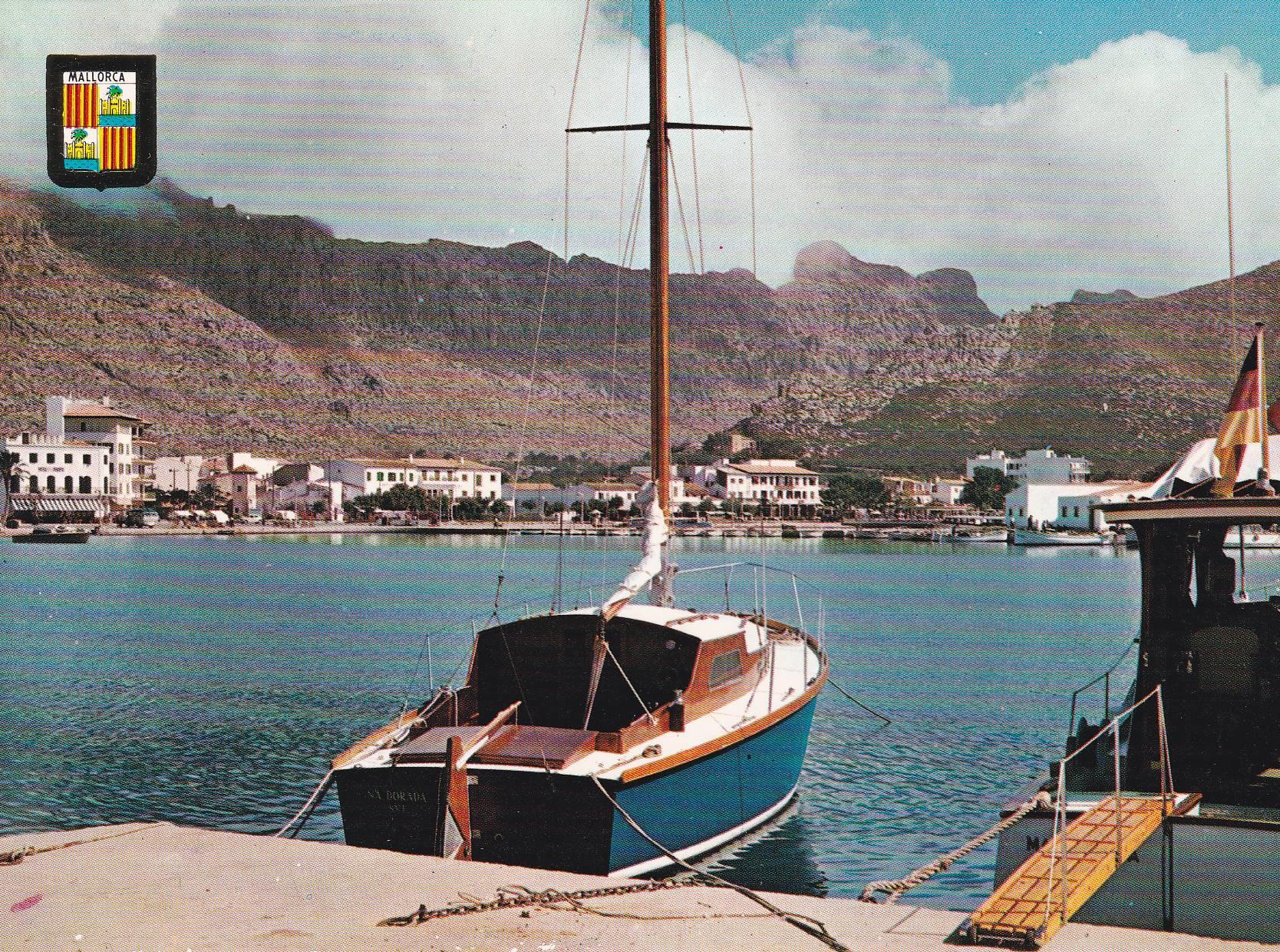 POSTAL B9203: MALLORCA: POLLENSA. VISTA DEL PUERTO