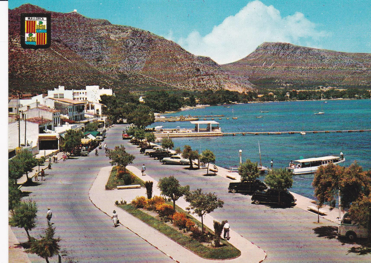 POSTAL B9209: MALLORCA: POLLENSA. VISTA DEL PUERTO