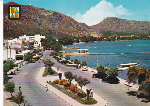 POSTAL B9209: MALLORCA: POLLENSA. VISTA DEL PUERTO