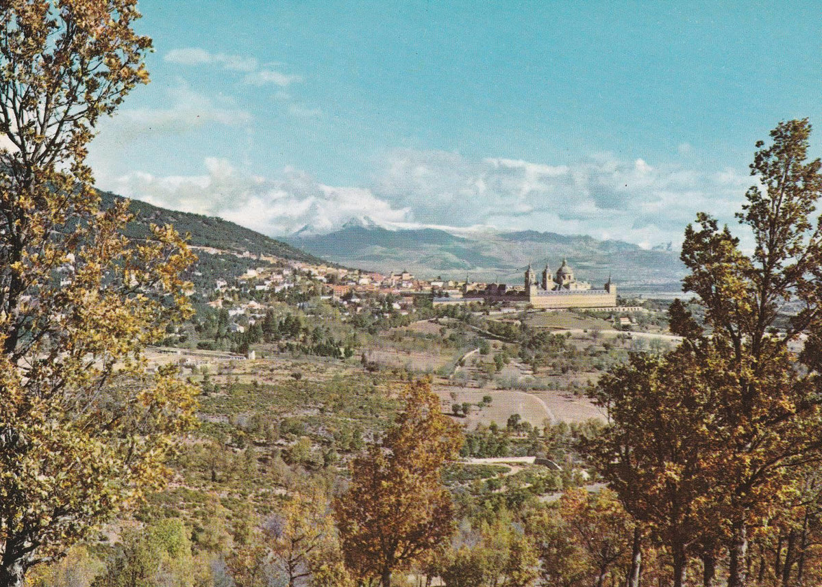 POSTAL B9211: EL ESCORIAL. VISTA AEREA
