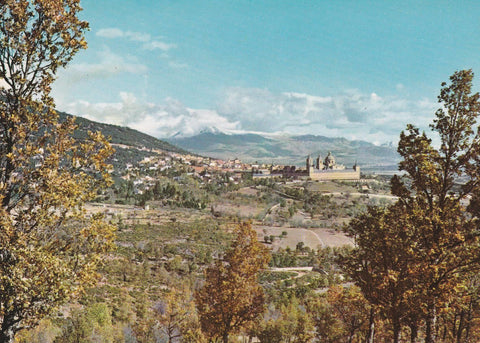 POSTAL B9211: EL ESCORIAL. VISTA AEREA