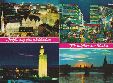 POSTAL B9214: FRANKFURT: DIVERSOS ASPECTOS