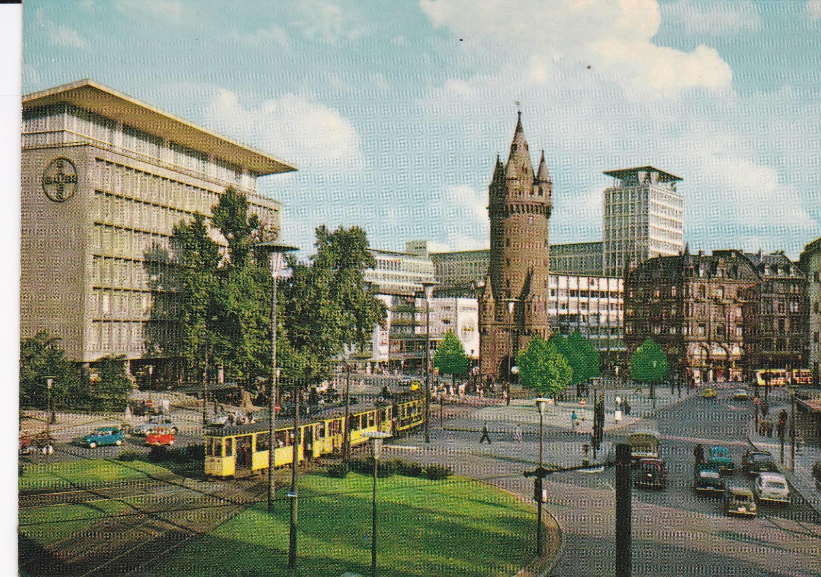 POSTAL B9215: FRANKFURT: DIVERSOS ASPECTOS