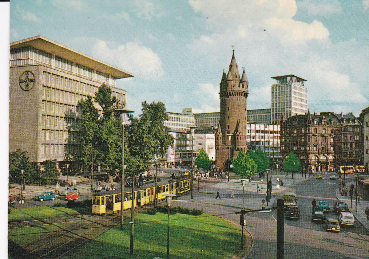 POSTAL B9215: FRANKFURT: DIVERSOS ASPECTOS