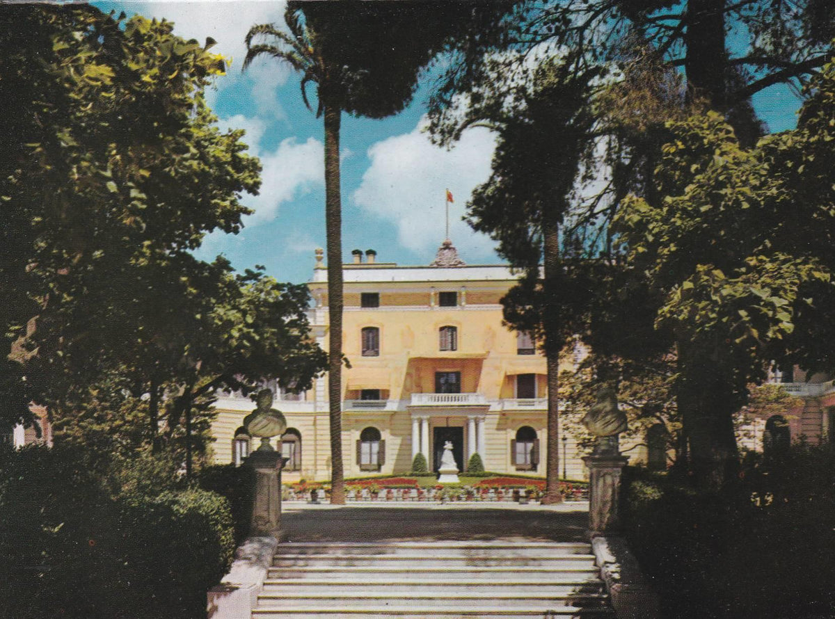 POSTAL B9232: BARCELONA: PALACIO DE PEDRALBES. FACHADA