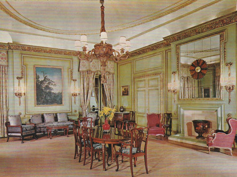 POSTAL B9234: BARCELONA: PALACIO DE PEDRALBES. COMEDOR DIARIO