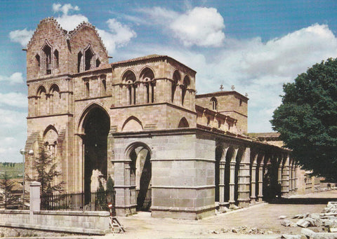 POSTAL B9245: AVILA: VISTA IGLESIA SAN VICENTE