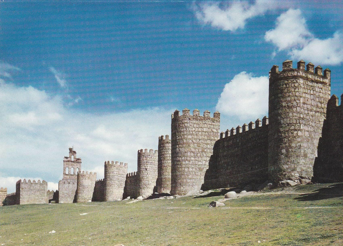 POSTAL B9246: AVILA: VISTA MURALAS