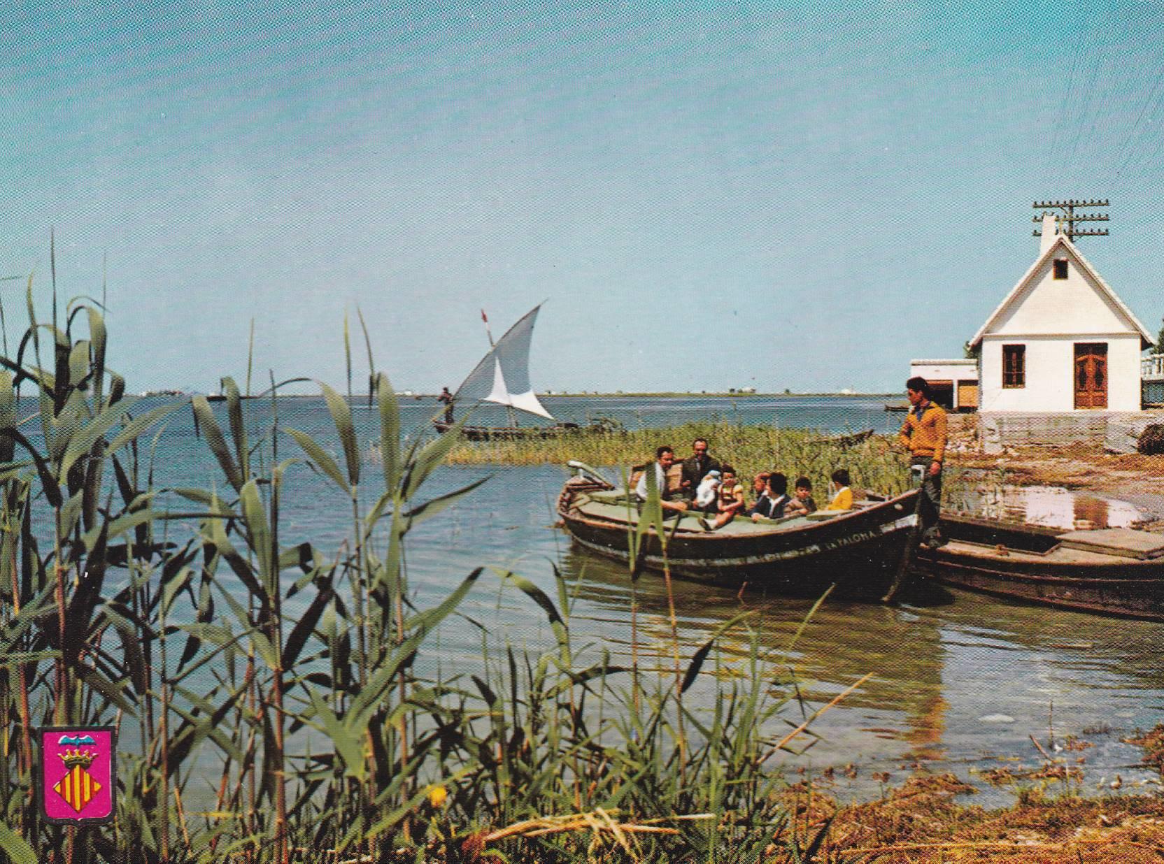 POSTAL B9250: VALENCIA: LAGO ALBUFERA