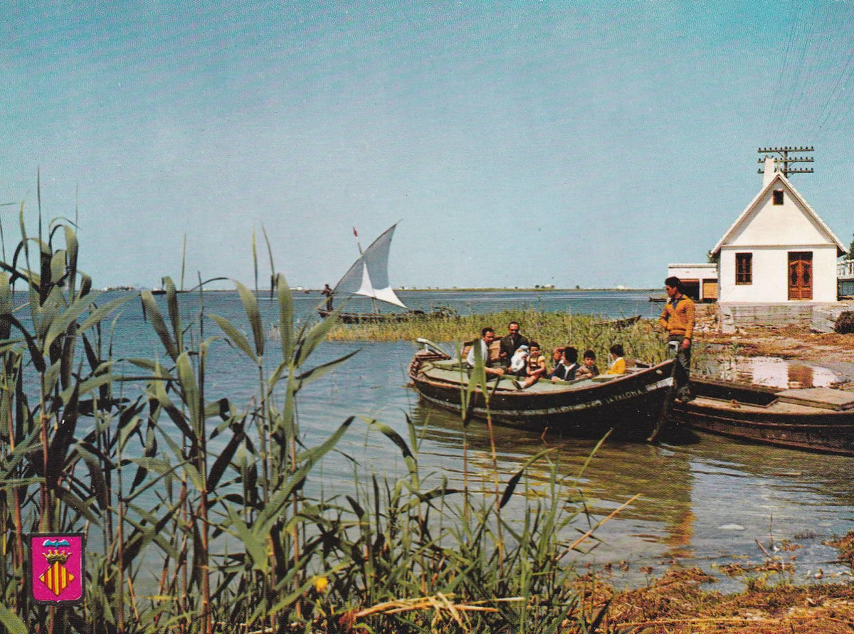 POSTAL B9250: VALENCIA: LAGO ALBUFERA