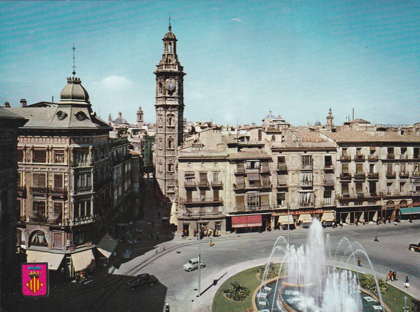 POSTAL B9252: VALENCIA: PLAZA DE LA REINA