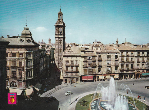POSTAL B9252: VALENCIA: PLAZA DE LA REINA