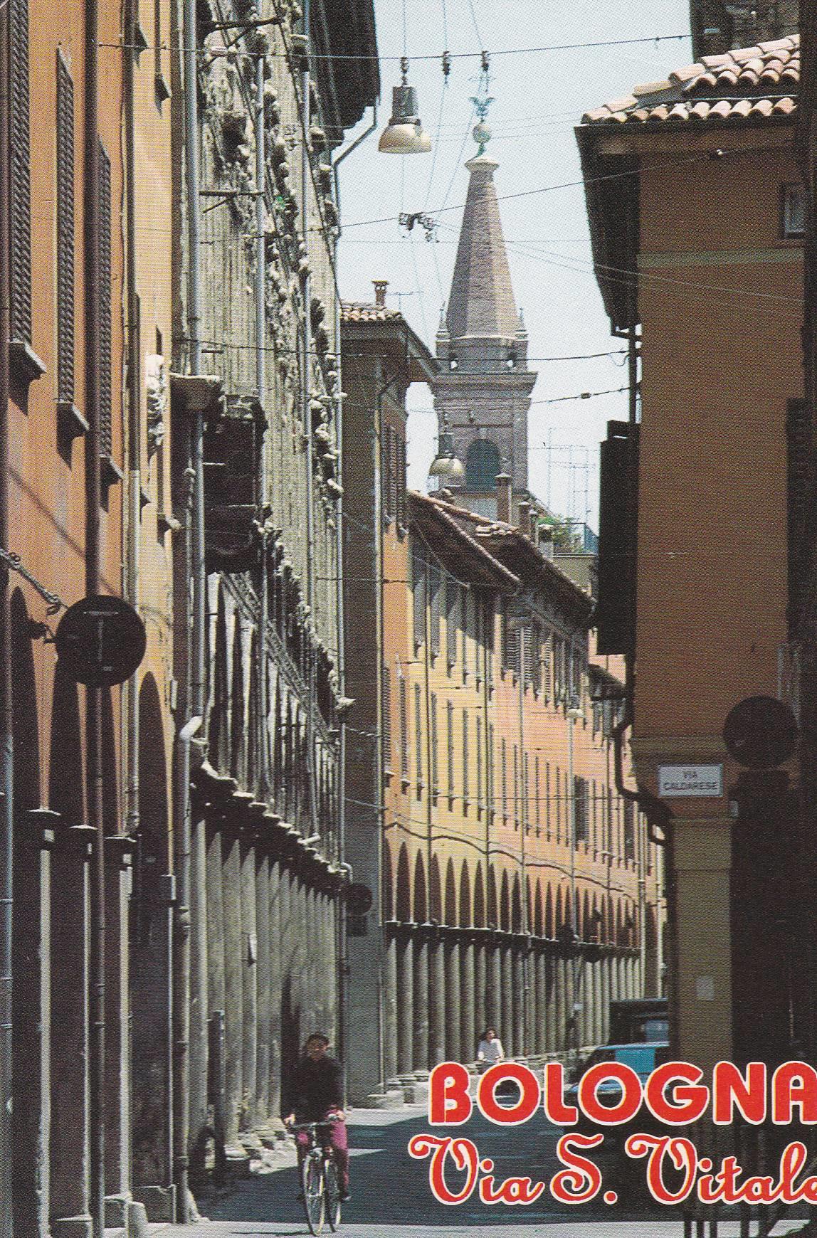 POSTAL B9281: BOLOGNA: VIA S. VITALE