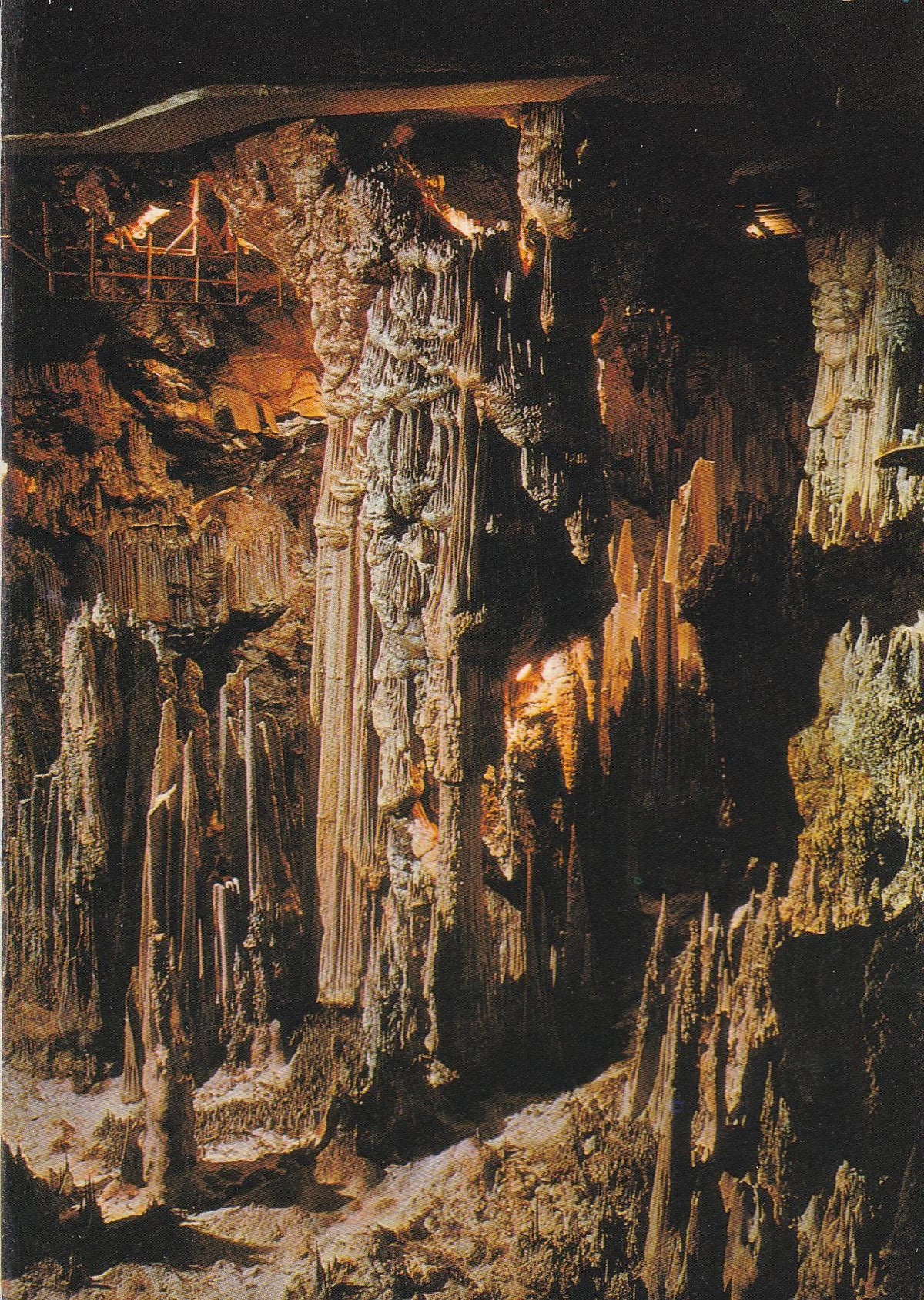 POSTAL B9283: MALAGA: CUEVA DE NERJA