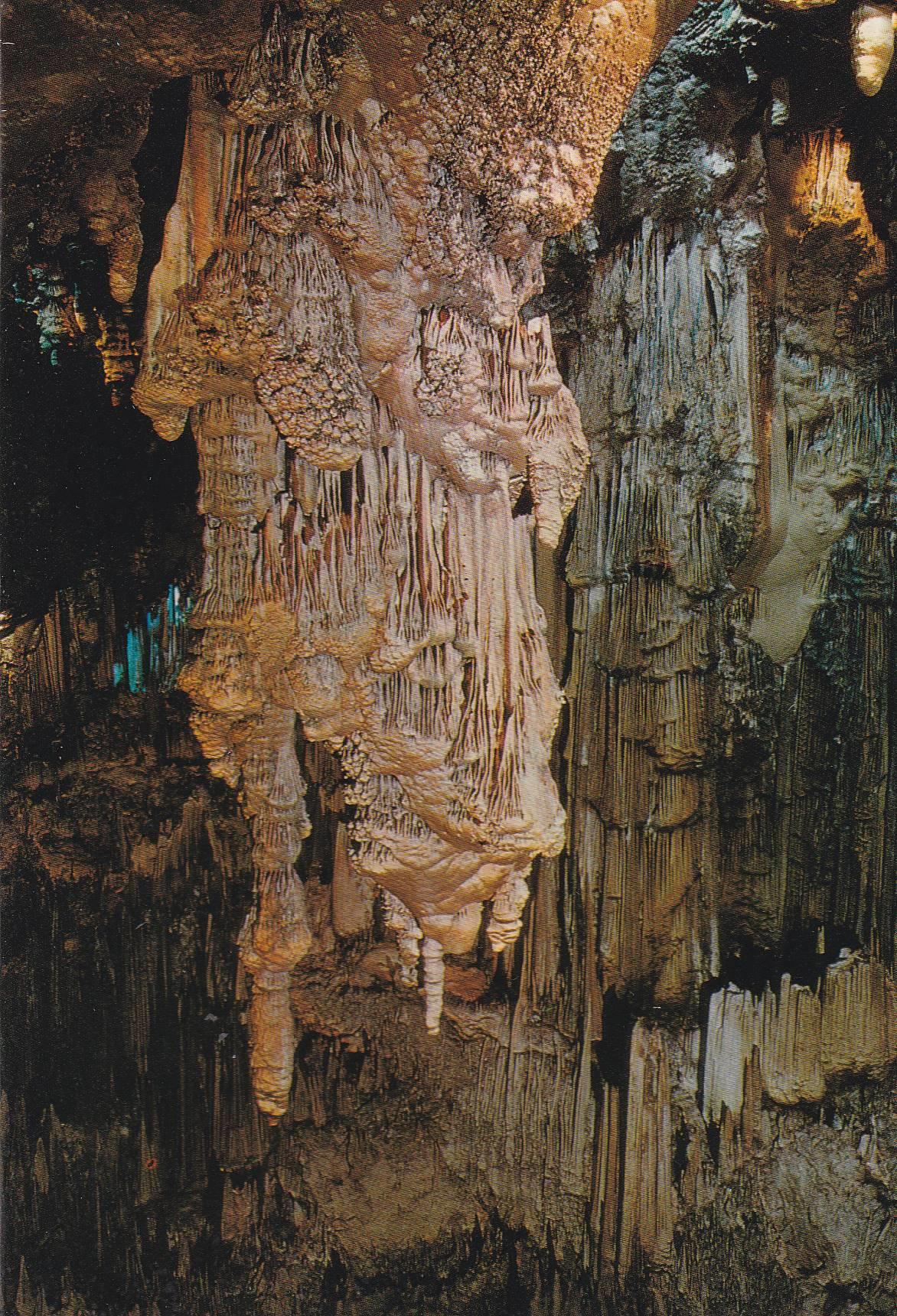POSTAL B9287: MALAGA: CUEVA DE NERJA