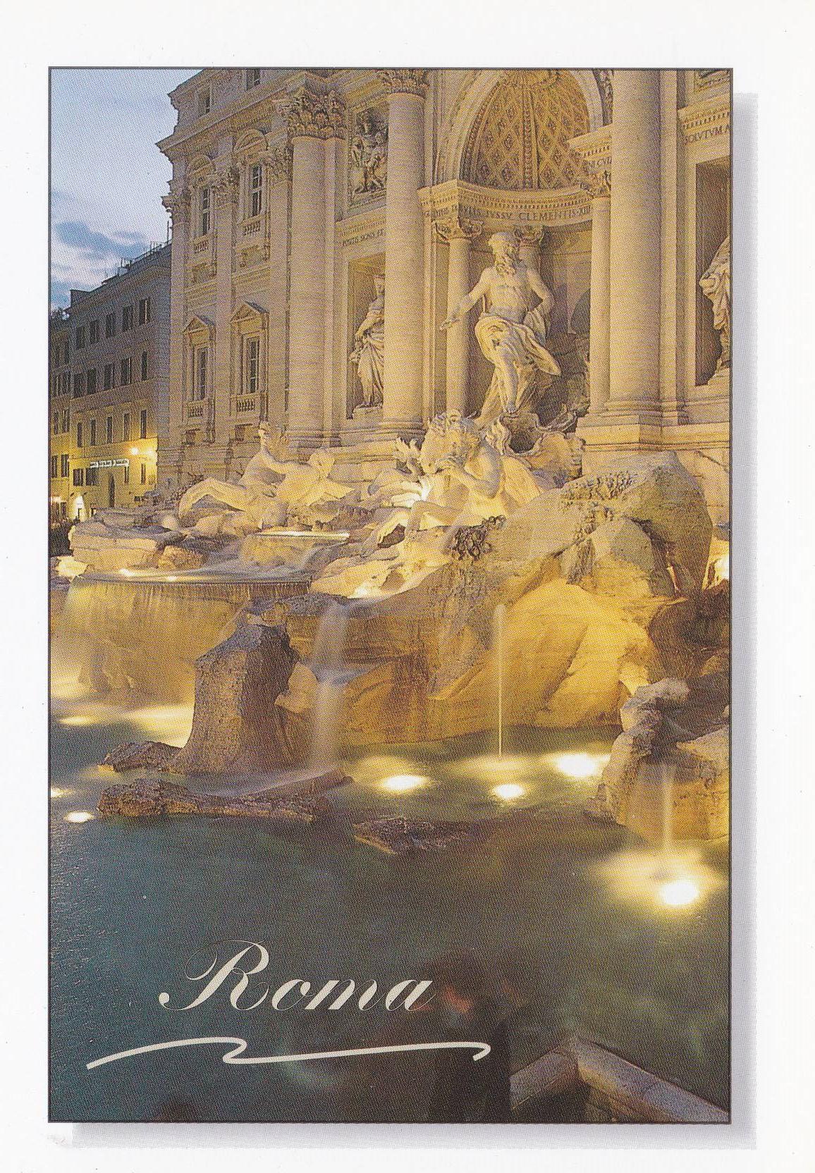 POSTAL B9288: ROMA: FONTANA DI TREVI