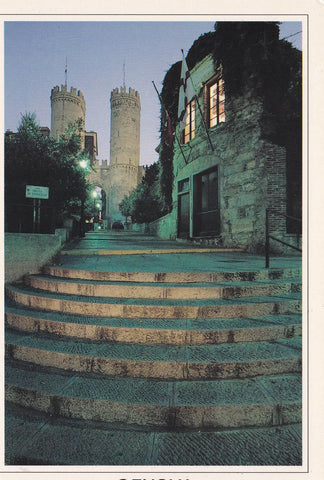 POSTAL B9291: GENOVA: PIAZZA DANTE
