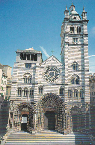POSTAL B9293: GENOVA: CATEDRAL S. LORENZO