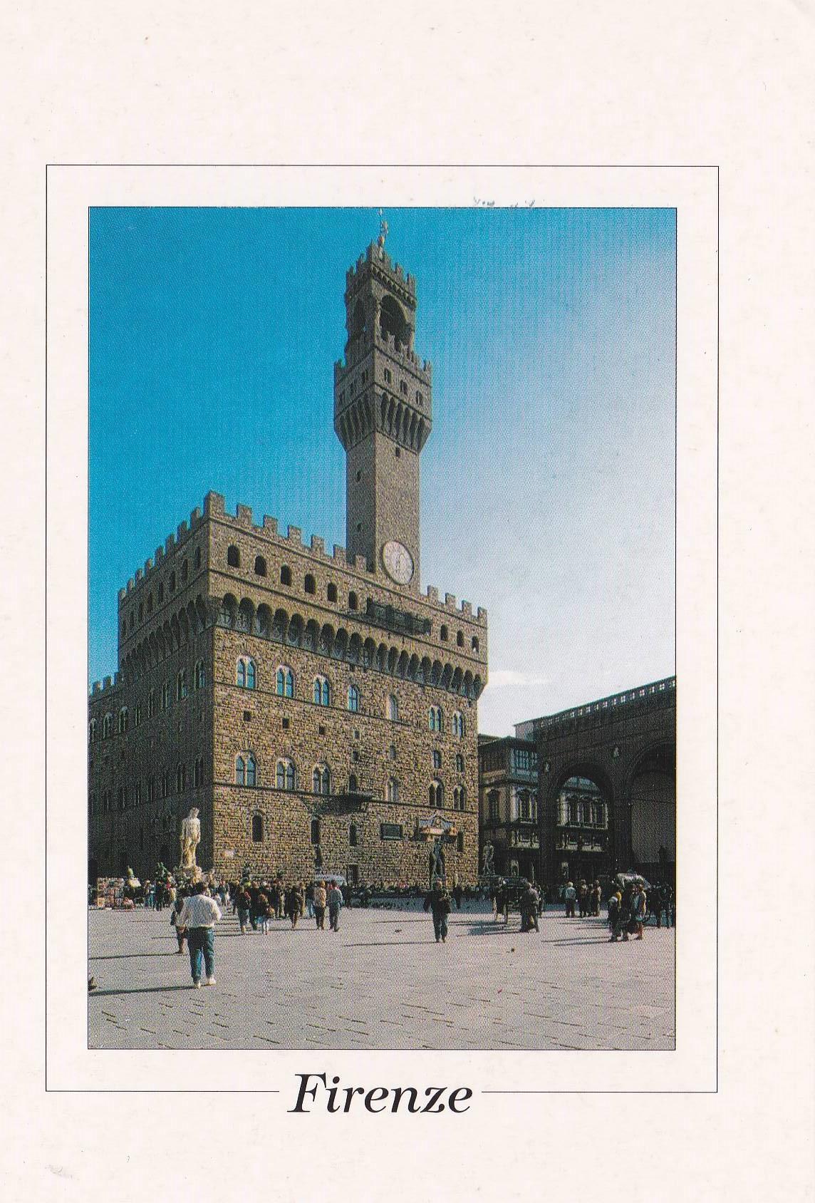 POSTAL B9294: FIRENZE: PALAZZO VECCHIO