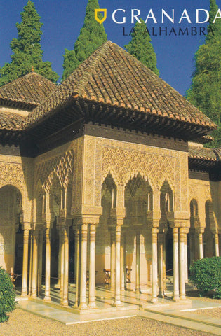 POSTAL B9305: GRANADA: LA ALHAMBRA. PATIO DE LOS LEONES