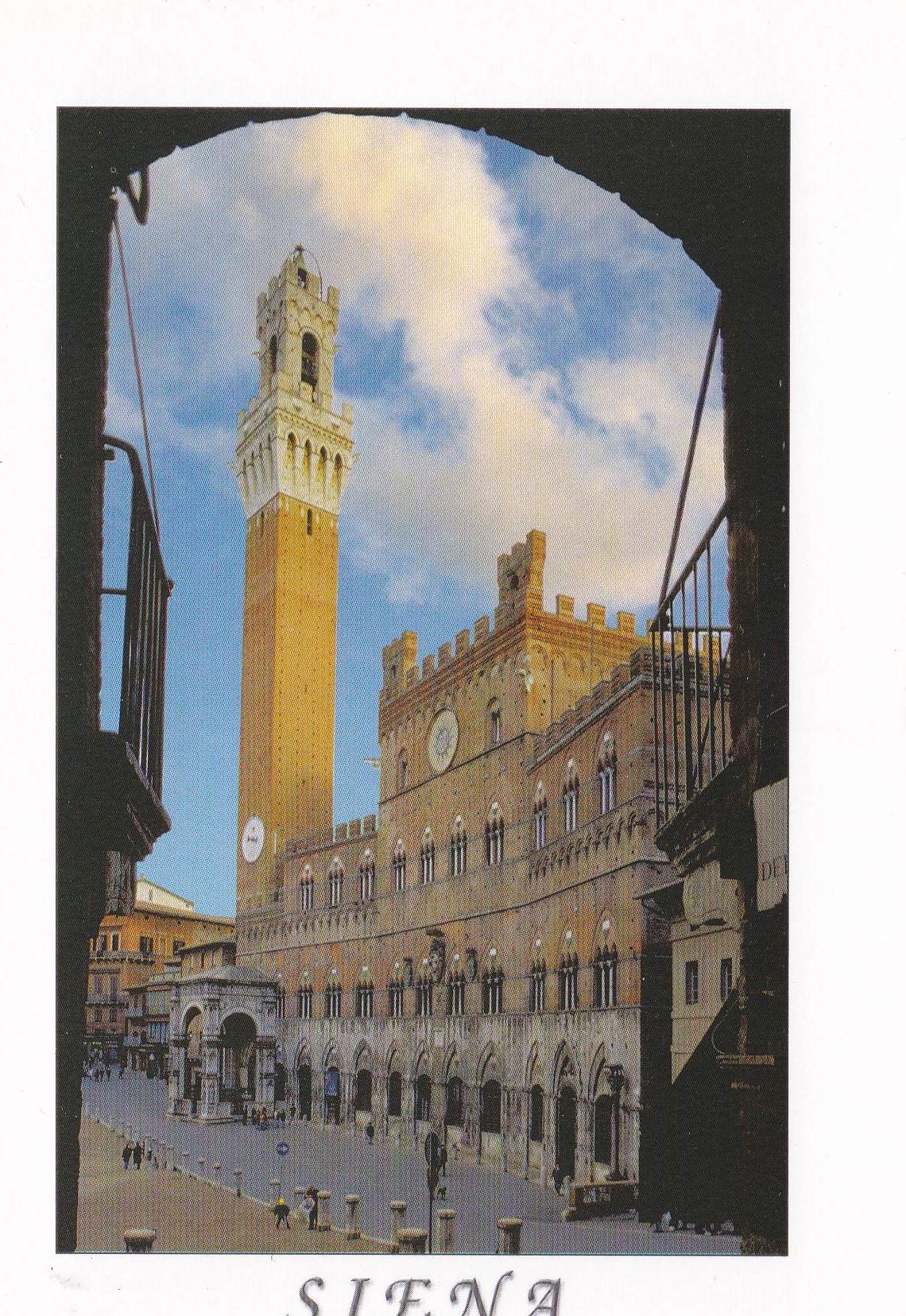 POSTAL B9306: SIENNA: PALACIO STEFANO CAPORALI