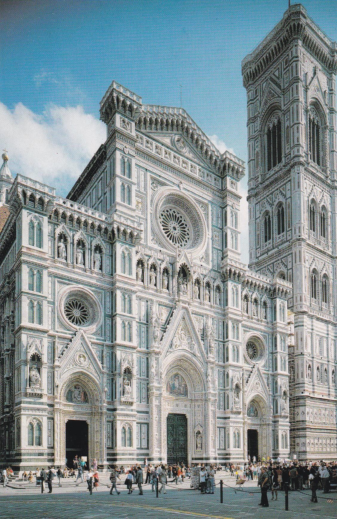 POSTAL B9311: FIRENZE: FACHADA CATEDRAL