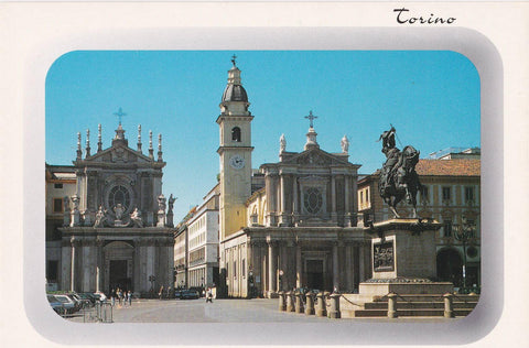 POSTAL B9317: TORINO: PLAZA S. CARLO