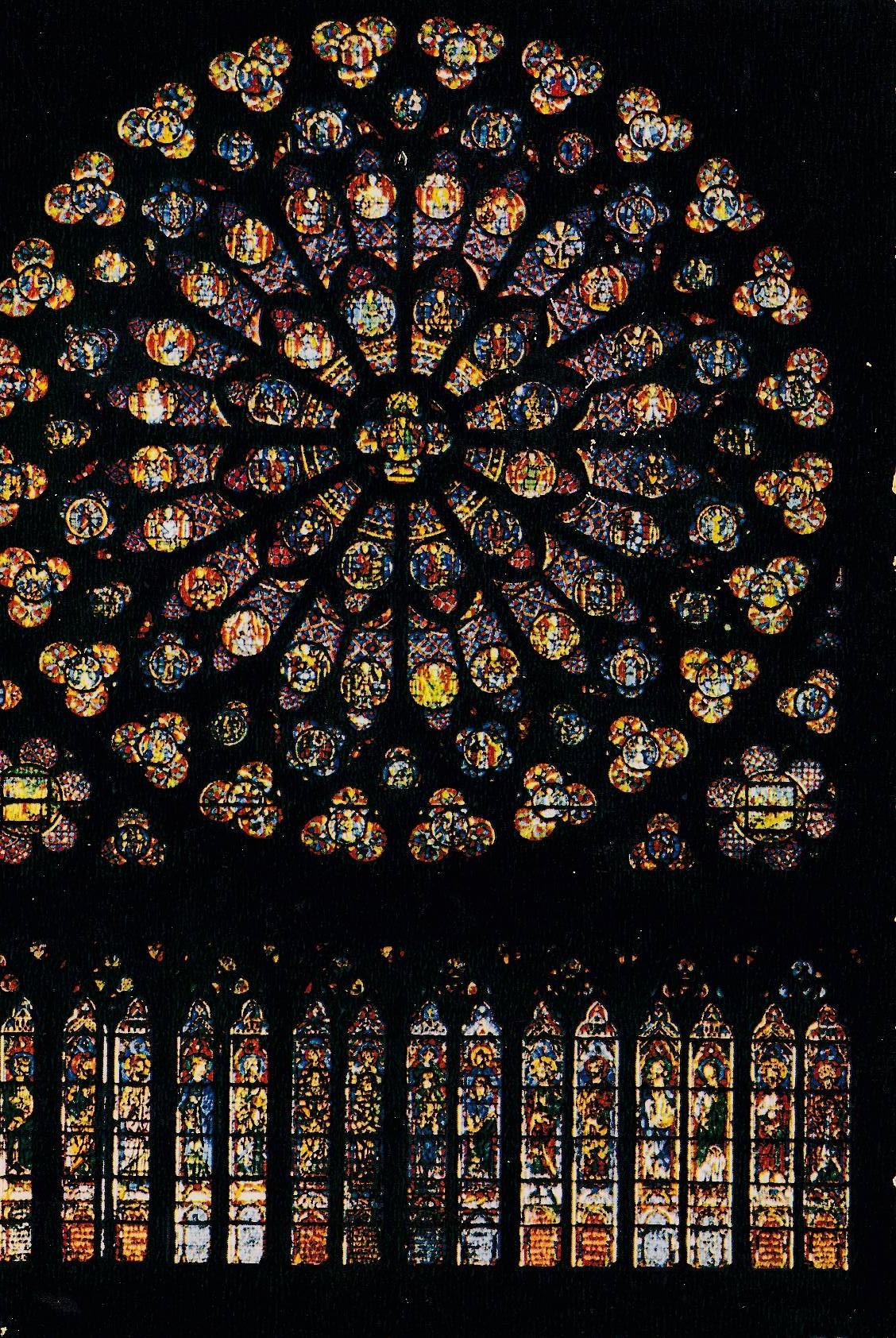 POSTAL B9324: PARIS: ROSETA SUR DE NOTRE DAME
