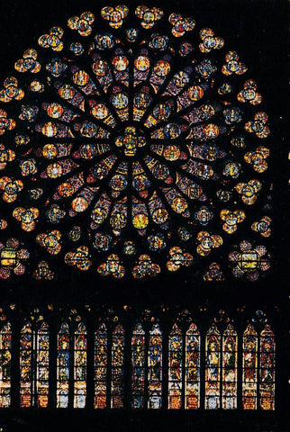 POSTAL B9324: PARIS: ROSETA SUR DE NOTRE DAME