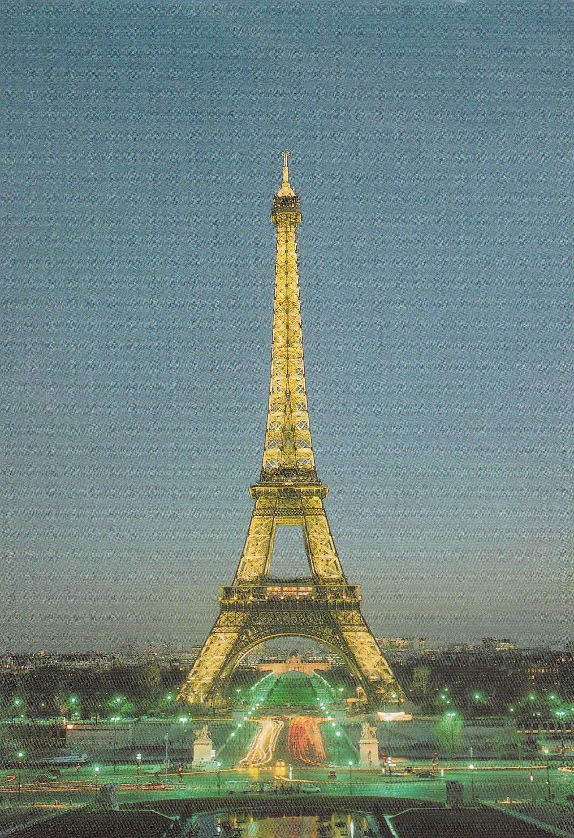 POSTAL B9325: PARIS: TORRE EIFFEL
